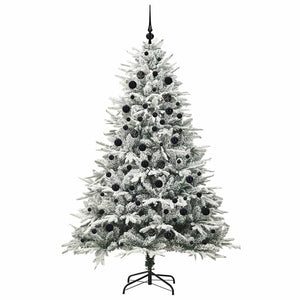 Albero di Natale artificiale preilluminato con set di palline 3395407