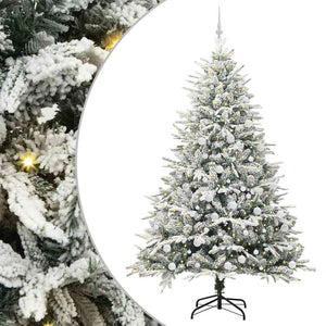 Albero di Natale artificiale preilluminato con set di palline 3395409