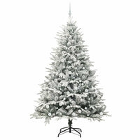 Albero di Natale artificiale preilluminato con set di palline 3395409