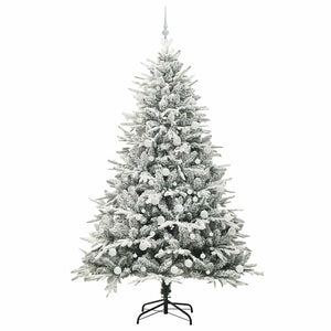 Albero di Natale artificiale preilluminato con set di palline 3395409