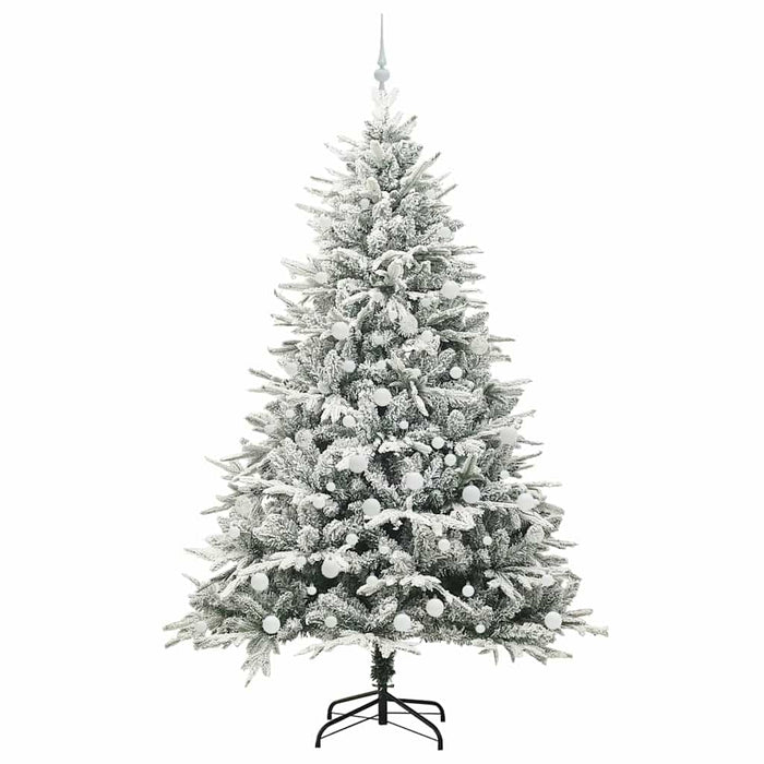 Albero di Natale artificiale preilluminato con set di palline 3395409