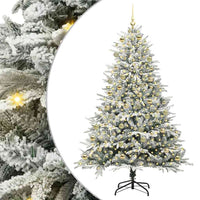 Albero di Natale artificiale preilluminato con set di palline 3395410