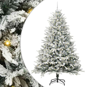 Albero di Natale artificiale preilluminato con set di palline 3395411