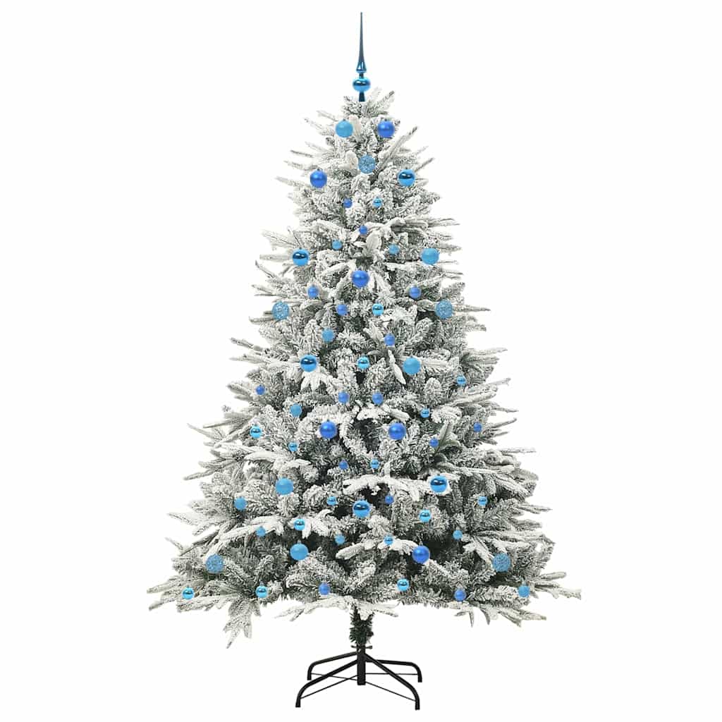 Albero di Natale artificiale preilluminato con set di palline 3395413
