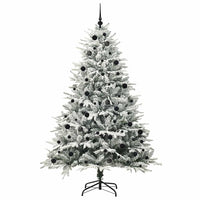 Albero di Natale artificiale preilluminato con set di palline 3395416