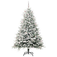 Albero di Natale artificiale preilluminato con set di palline 3395417