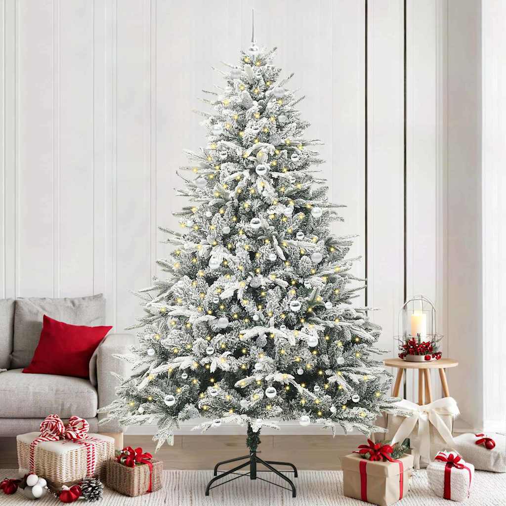 Albero di Natale Artificiale Pre-illuminato con Set di Palline 3395420