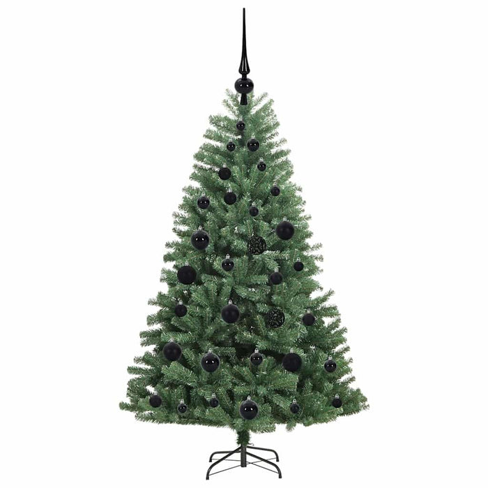 Albero di Natale Artificiale con Rami Pieghevoli Verde 120 cm 3395470