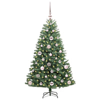 Albero di Natale Artificiale-Albero Natalizio con Rami Pieghevoli Verde 120 cm 752877