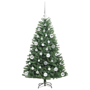 Albero di Natale Artificiale con Rami Pieghevoli Verde 120 cm 3395474