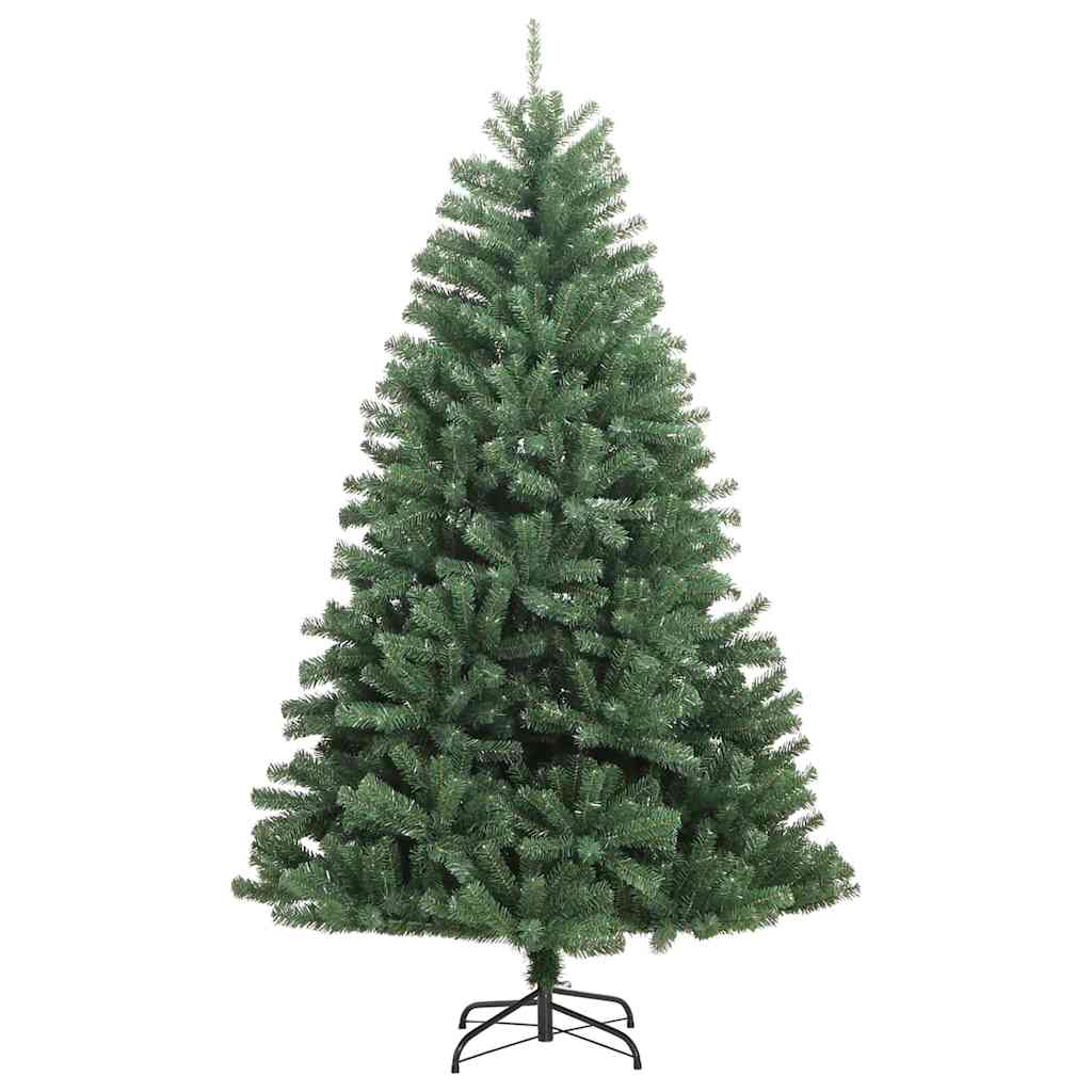 Albero di Natale Artificiale con Rami Pieghevoli Verde 120 cm 3395474