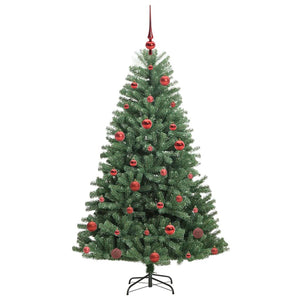 Albero di Natale Artificiale con Rami Pieghevoli Verde 150 cm 3395478
