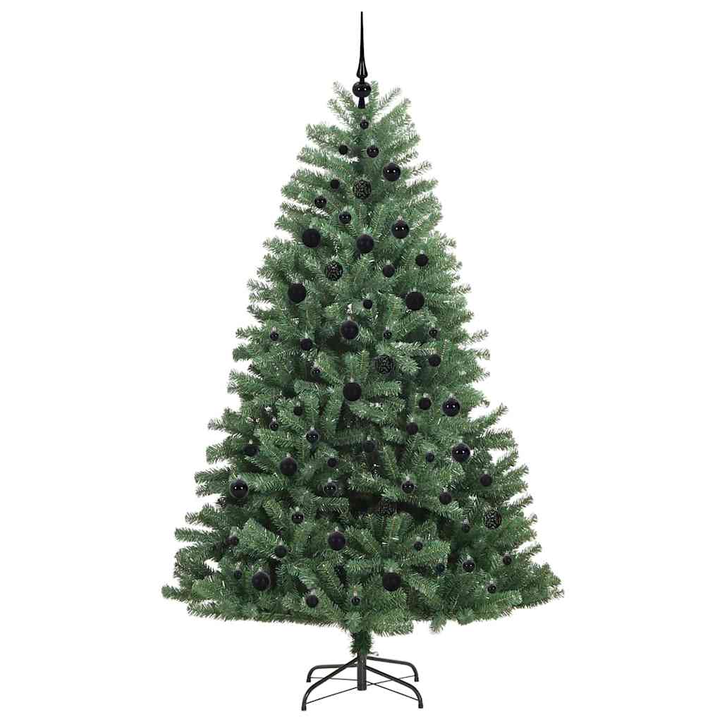 Albero di Natale Artificiale con Rami Pieghevoli Verde 210 cm 3395497