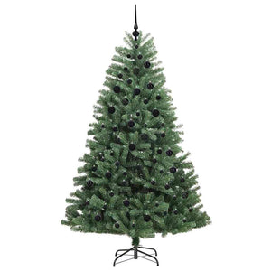 Albero di Natale Artificiale con Rami Pieghevoli Verde 210 cm 3395497