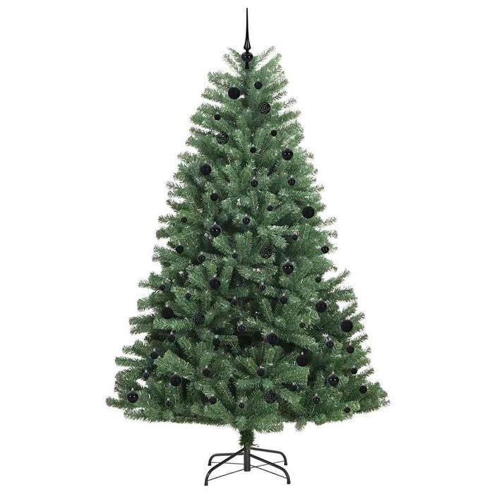 Albero di Natale Artificiale con Rami Pieghevoli Verde 240 cm 3395506