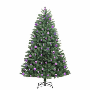 Albero di Natale Artificiale con Rami Pieghevoli Verde 240 cm 3395511