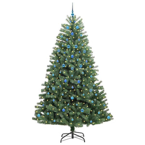 Albero di Natale Artificiale con Rami Pieghevoli Verde 240 cm 3395512