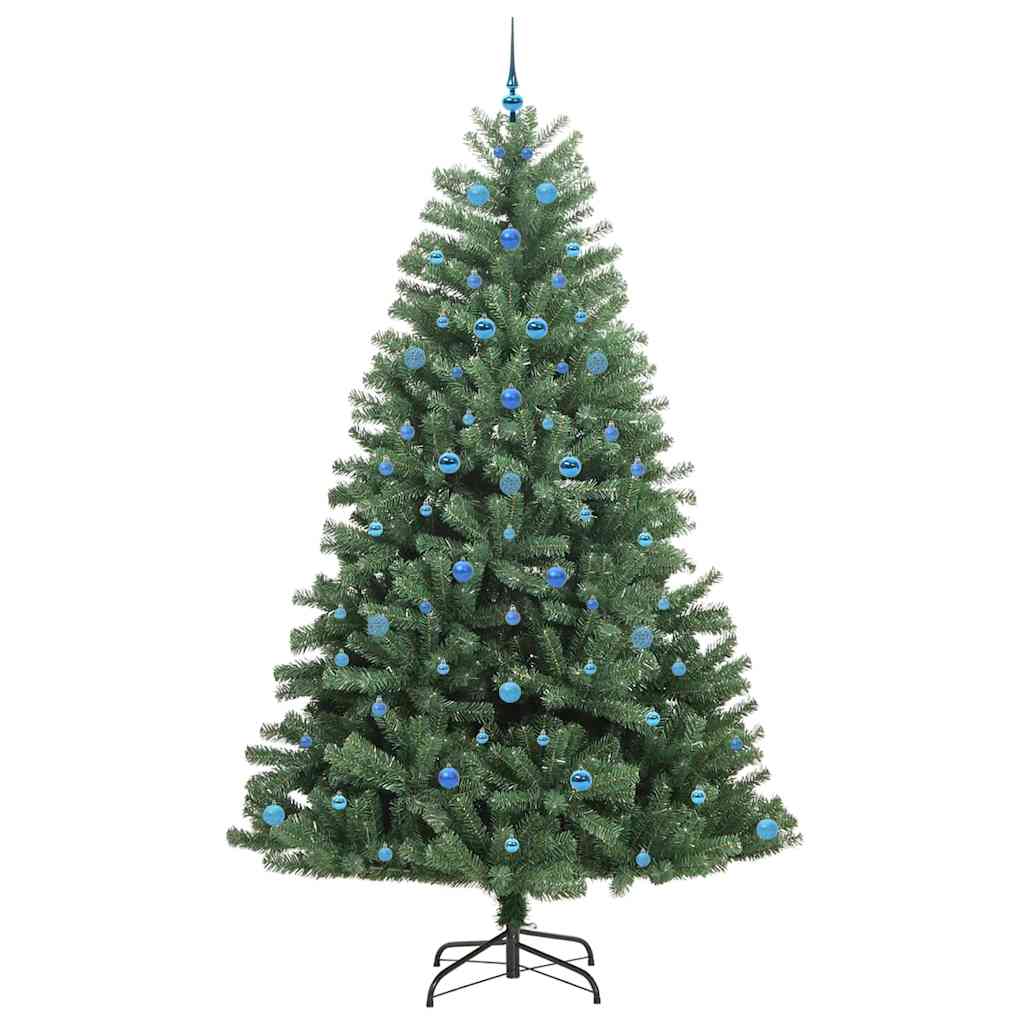 Albero di Natale Artificiale con Rami Pieghevoli Verde 240 cm 3395512