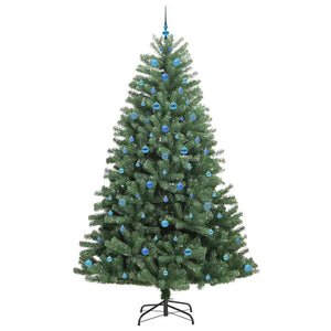 Albero di Natale Artificiale con Rami Pieghevoli Verde 240 cm 3395512