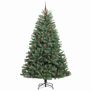 Albero di Natale Artificiale con Rami Pieghevoli Verde 270 cm 3395514