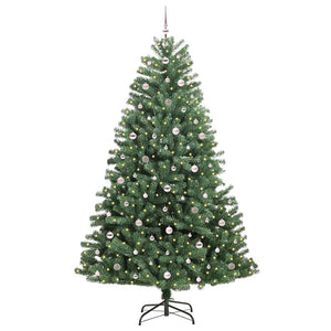 Albero di Natale Artificiale con Rami Pieghevoli Verde 270 cm 3395516