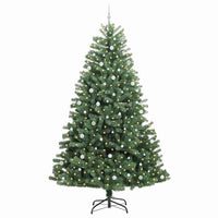 Albero di Natale Artificiale con Rami Pieghevoli Verde 270 cm 3395517