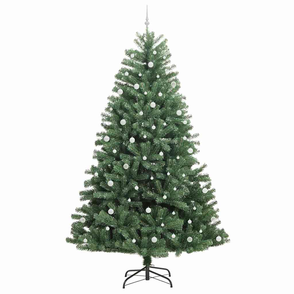 Albero di Natale Artificiale con Rami Pieghevoli Verde 270 cm 3395517