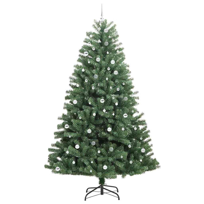 Albero di Natale Artificiale con Rami Pieghevoli Verde 270 cm 3395519