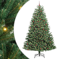 Albero di Natale Artificiale con Rami Pieghevoli Verde 300 cm 3395523
