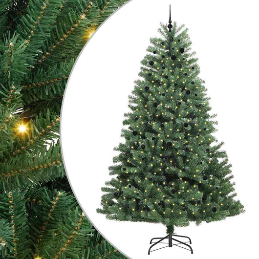 Albero di Natale Artificiale con Rami Pieghevoli Verde 300 cm 3395524