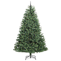 Albero di Natale Artificiale con Rami Pieghevoli Verde 300 cm 3395524