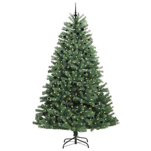 Albero di Natale Artificiale con Rami Pieghevoli Verde 300 cm 3395524