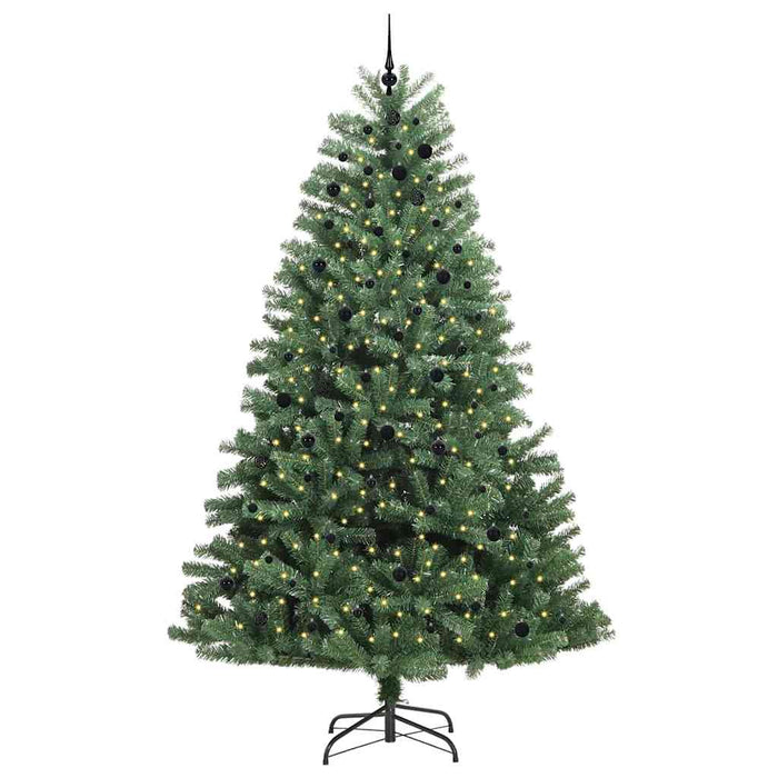 Albero di Natale Artificiale con Rami Pieghevoli Verde 300 cm 3395524