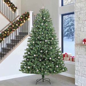 Albero di Natale Artificiale con Rami Pieghevoli Verde 300 cm 3395525
