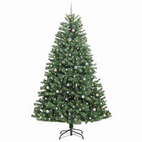 Albero di Natale Artificiale con Rami Pieghevoli Verde 300 cm 3395525