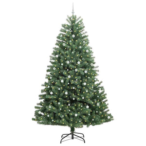 Albero di Natale Artificiale con Rami Pieghevoli Verde 300 cm 3395526