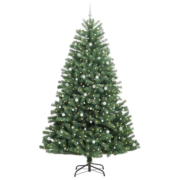 Albero di Natale Artificiale con Rami Pieghevoli Verde 300 cm 3395526