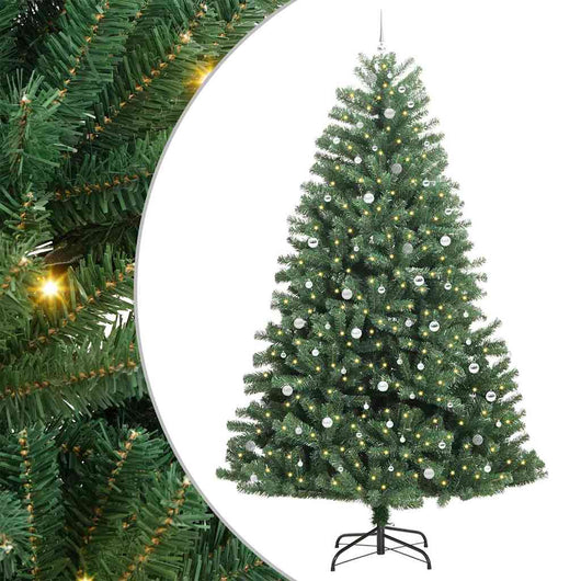 Albero di Natale Artificiale con Rami Pieghevoli Verde 300 cm 3395528