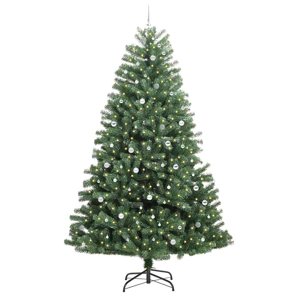 Albero di Natale Artificiale con Rami Pieghevoli Verde 300 cm 3395528