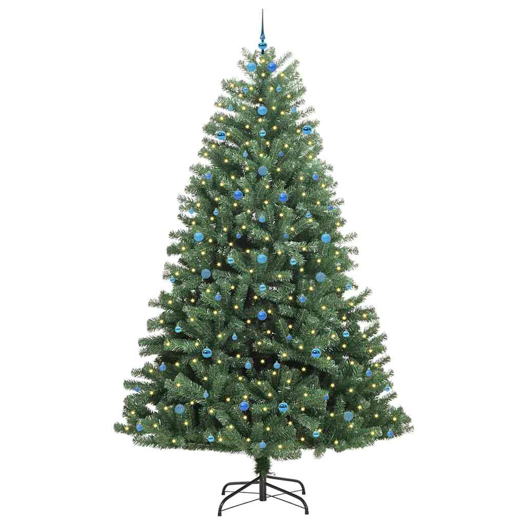 Albero di Natale Artificiale con Rami Pieghevoli Verde 300 cm 3395530