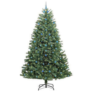 Albero di Natale Artificiale con Rami Pieghevoli Verde 300 cm 3395530