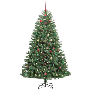 Albero di Natale Artificiale con Rami Pieghevoli Verde 300 cm 3395531