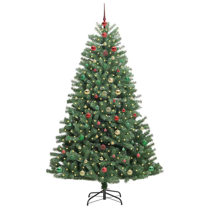 Albero di Natale Artificiale con Rami Pieghevoli Verde 300 cm 3395531