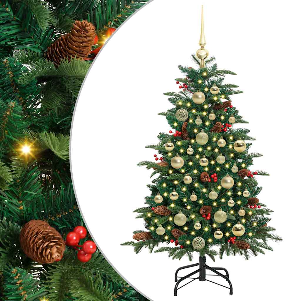 Albero di Natale artificiale Verde 120 cm 3395536