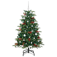 Albero di Natale Artificiale-Albero Natalizio con 150 LED Verde 150 cm 793270