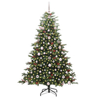 Albero di Natale Artificiale-Albero Natalizio con 300 LED Verde 180 cm 932200