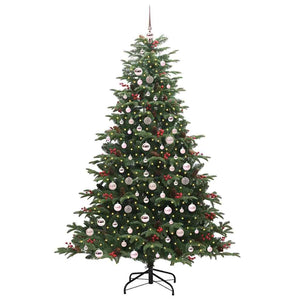 Albero di Natale Artificiale-Albero Natalizio con 300 LED Verde 210 cm 272121