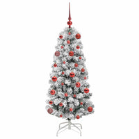 Albero di Natale Artificiale con Rami Pieghevoli 120 cm PVC 3395577