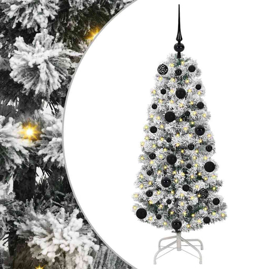 Albero di Natale Artificiale con Rami Pieghevoli 120 cm PVC 3395578
