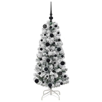 Albero di Natale Artificiale con Rami Pieghevoli 120 cm PVC 3395578